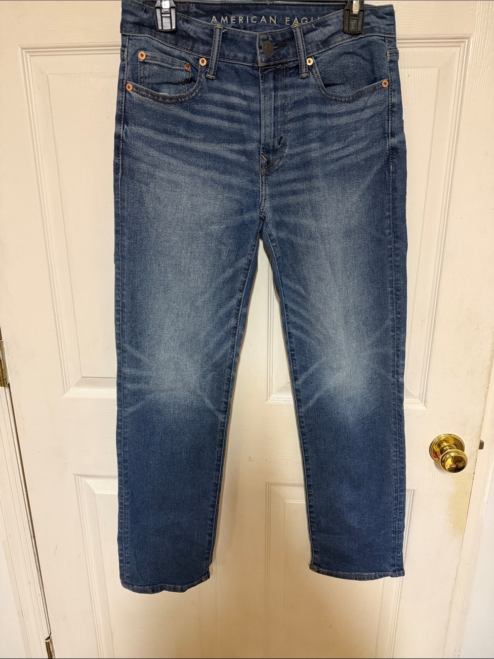 American Eagle Outfitters Men’s Slim Straight Blue Jeans